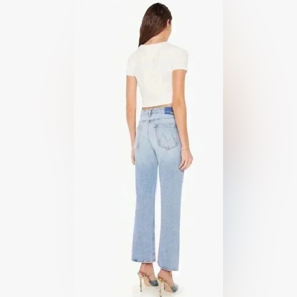 MOTHER Superior The Scooter Ankle Jeans Don’t Be a Square Wash size 32 - Picture 3 of 10